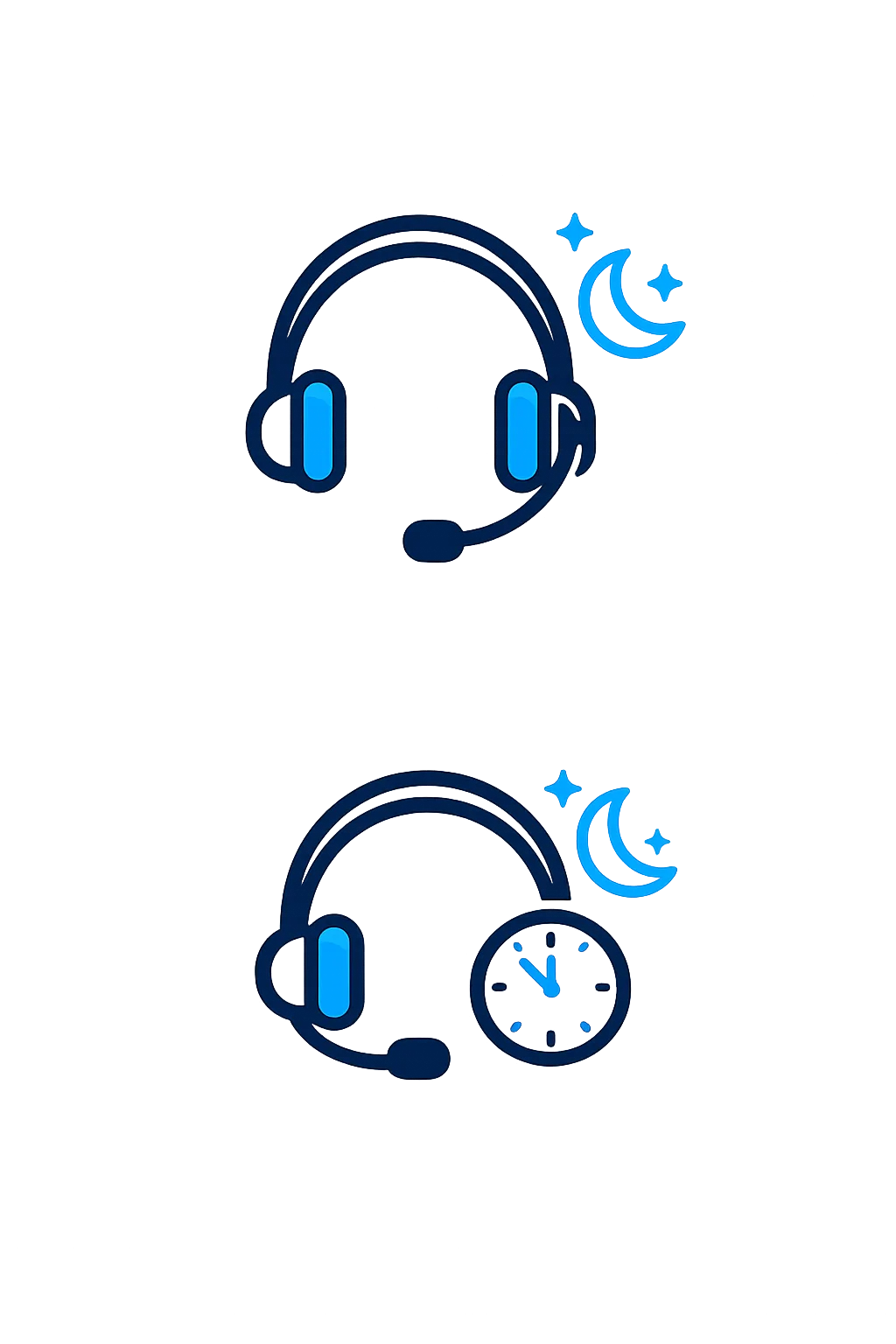 Lad os sikre jeres hotline Ikon for hotline headset