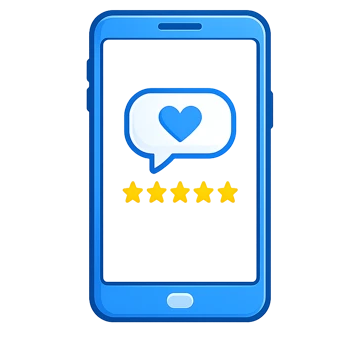 Mobilikon for beskeder og patientfeedback