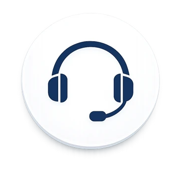 Headset ikon for gennemgang af behov